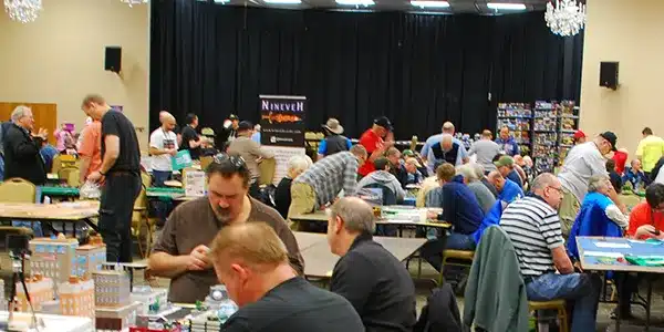 Rock-Con Game Convention, Rockford, IL - historical miniatures, role playing, painting competition, board games, silent auction