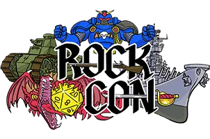 Rock-Con Game Convention footer logo